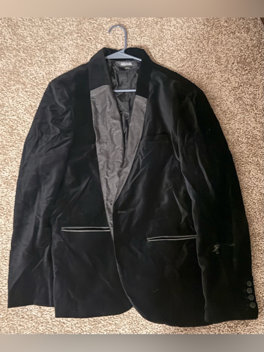 Black Velvet Men's Blazer